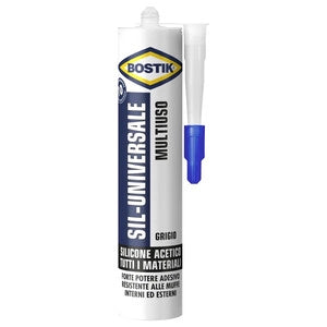 BOSTIK SIL-UNIVERSALE 280 ML GRIGIO CARTUCCIA- 12,0 pz