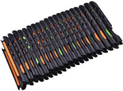 Lijnspoletta 40 pezzi - Supporto - Flessibile - Sostenibile - Sponge Padding - Adatto per stanghe 19-22,5 mm - Lijnhouder