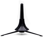 Supporto per Tromba Portatile - Stativo Ripiegabile - Pieghevole con Pedana Antiscivolo - Protezione contro le Scalfitture - Adatto per Strumenti di Rame - Materiale Sostenibile - Supporto per Strumenti