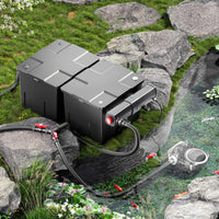 Set per stagni 60000l 24W depuratore per stagni 80W ECO pompa