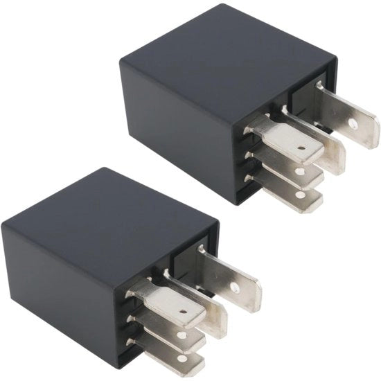 Sostituzione Auto Relais - 5-pins - Relais - Nero - Sostituzione affidabile - Compatibile con Ford - Adatto per Ford Mondeo, S-Max, Transit