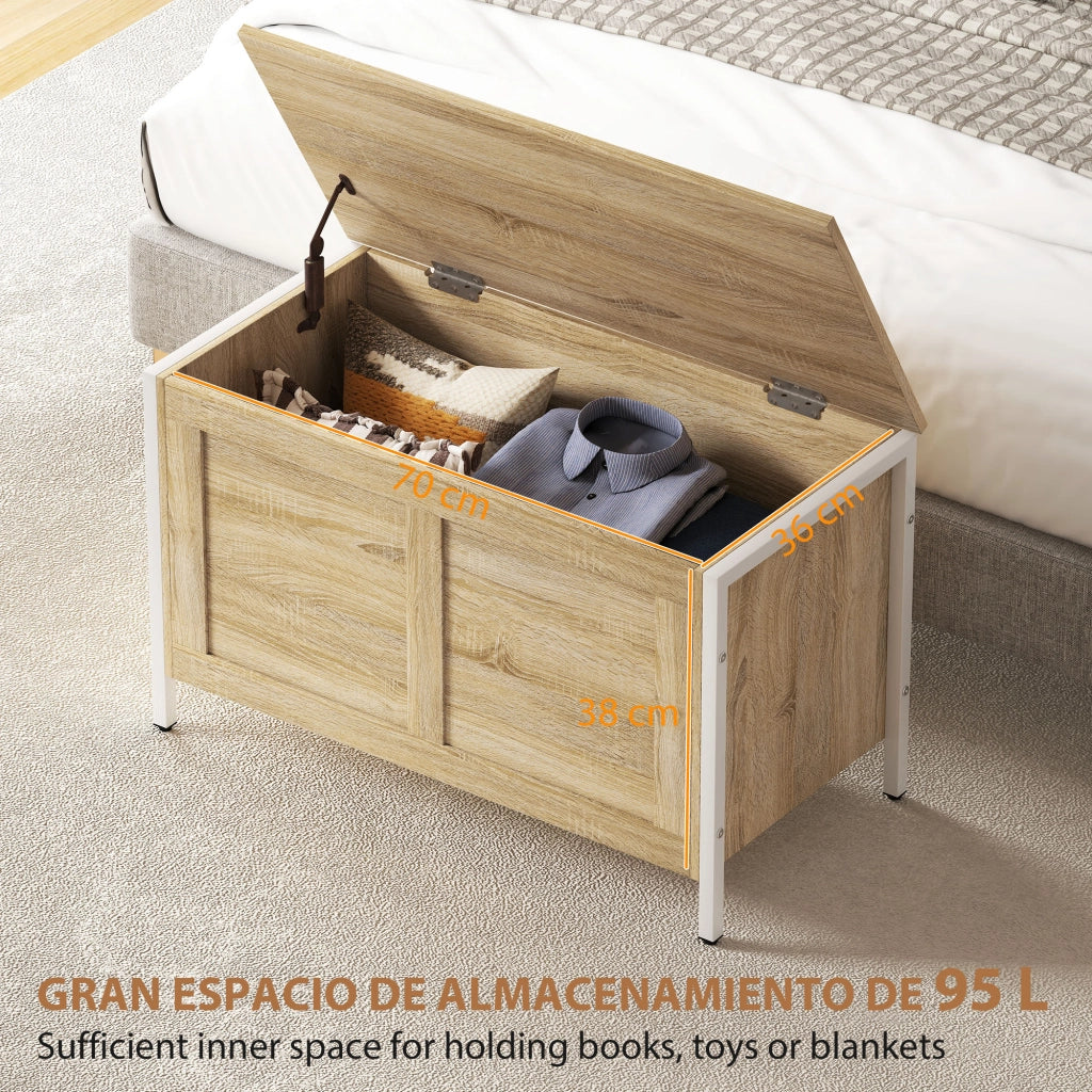 Baule per Camera con Cassetto ¨C zephmum ¨C Robe 80x40x50 cm
