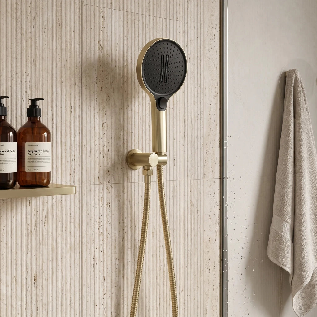 Doccia A Mano Rea Js-033 Brush Gold