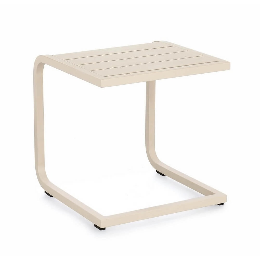Set di 2 Tavolini da Giardino in Alluminio 40x40 cm - AURI