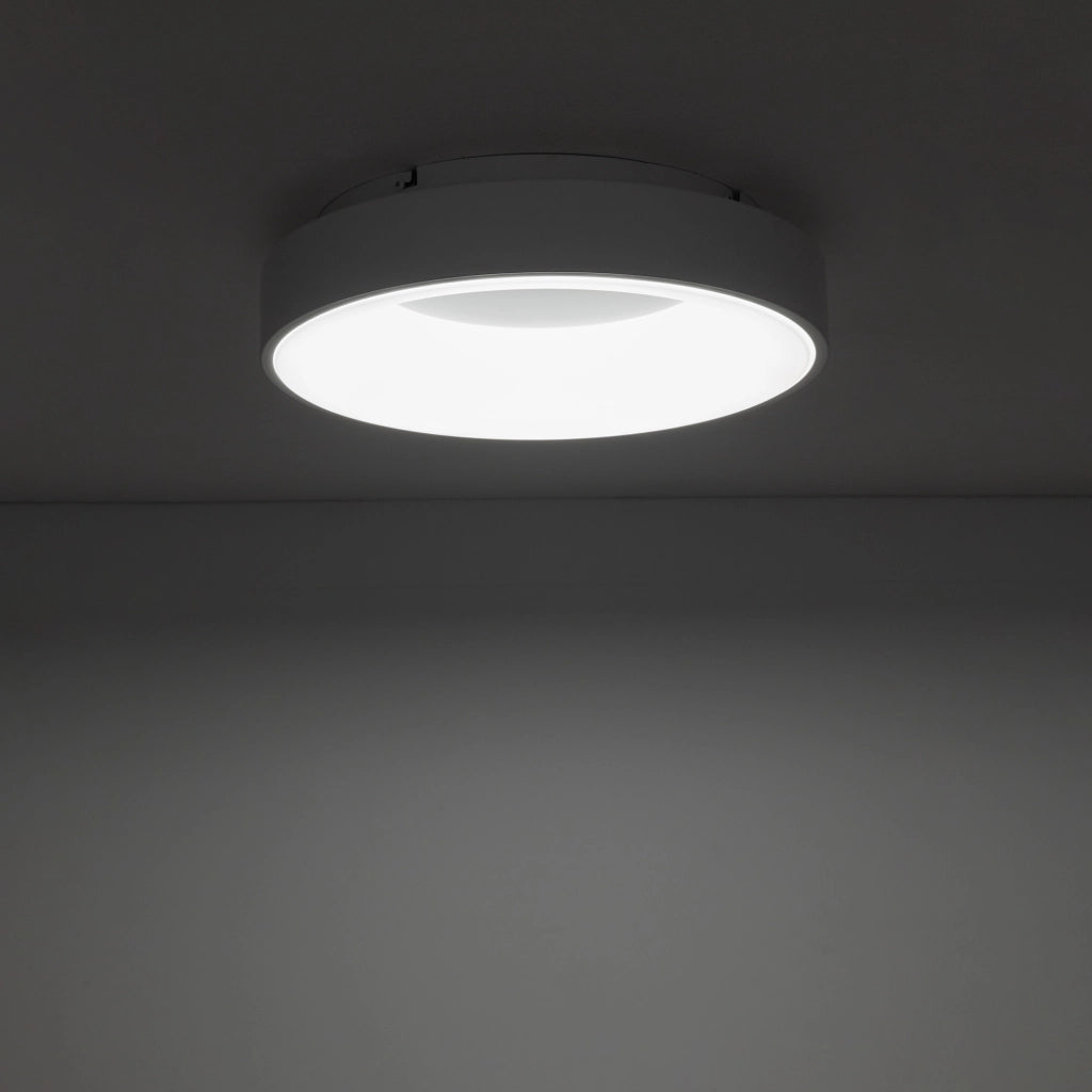 Plafoniera LED rotonda Ø38cm 32W 4000K bianca Nowodvorski