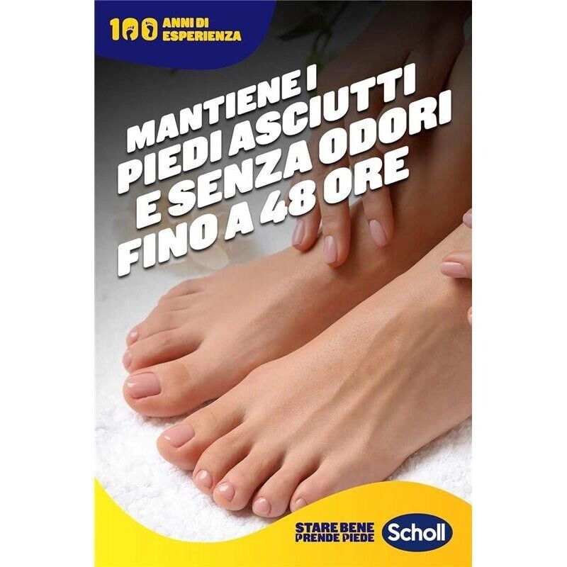 SCHOLL EXPERTCARE DEODORANTE PIEDI SPRAY TECNOLOGIA ATTIVA CONTROLLO ODORI ELIMINA CATTIVI ODORI PER 48H 150 ML