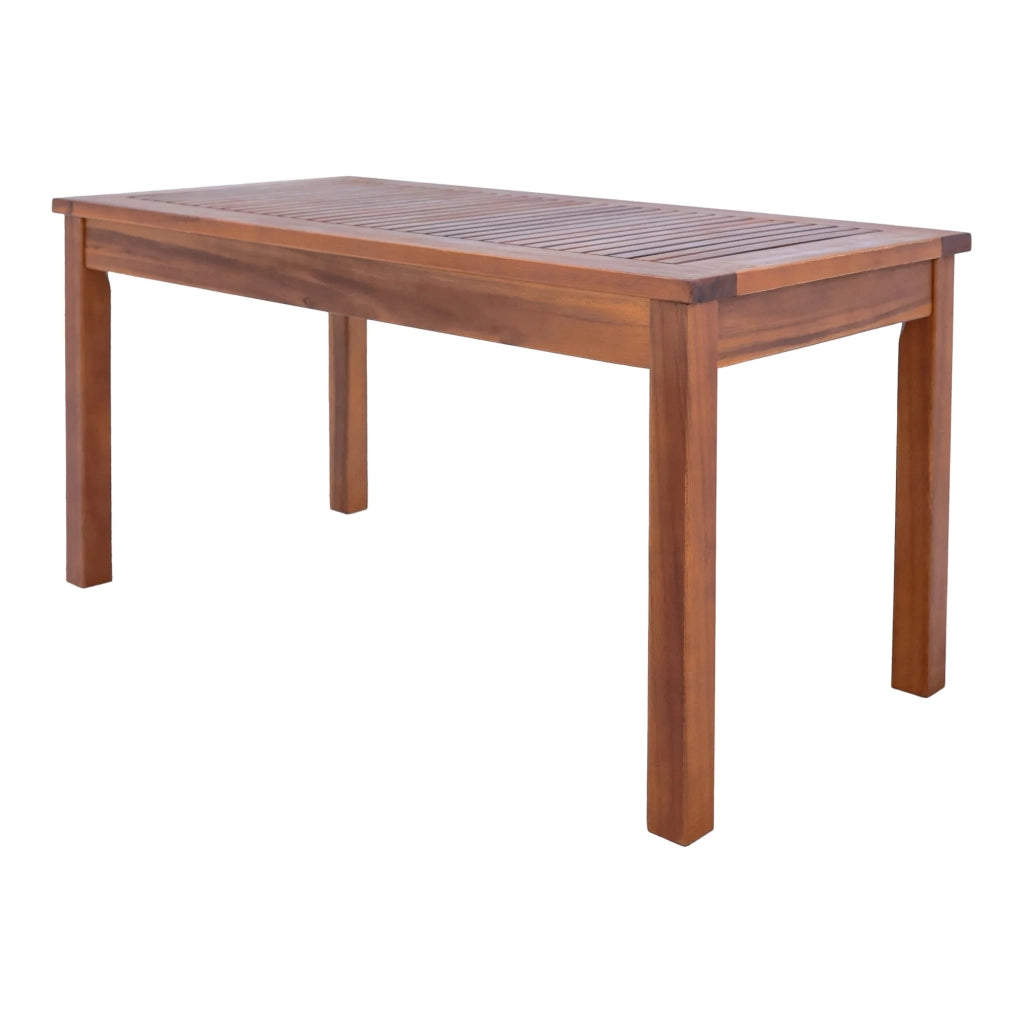 Set di mobili da giardino 4 pezzi in legno di acacia beige naturale 03_0010526