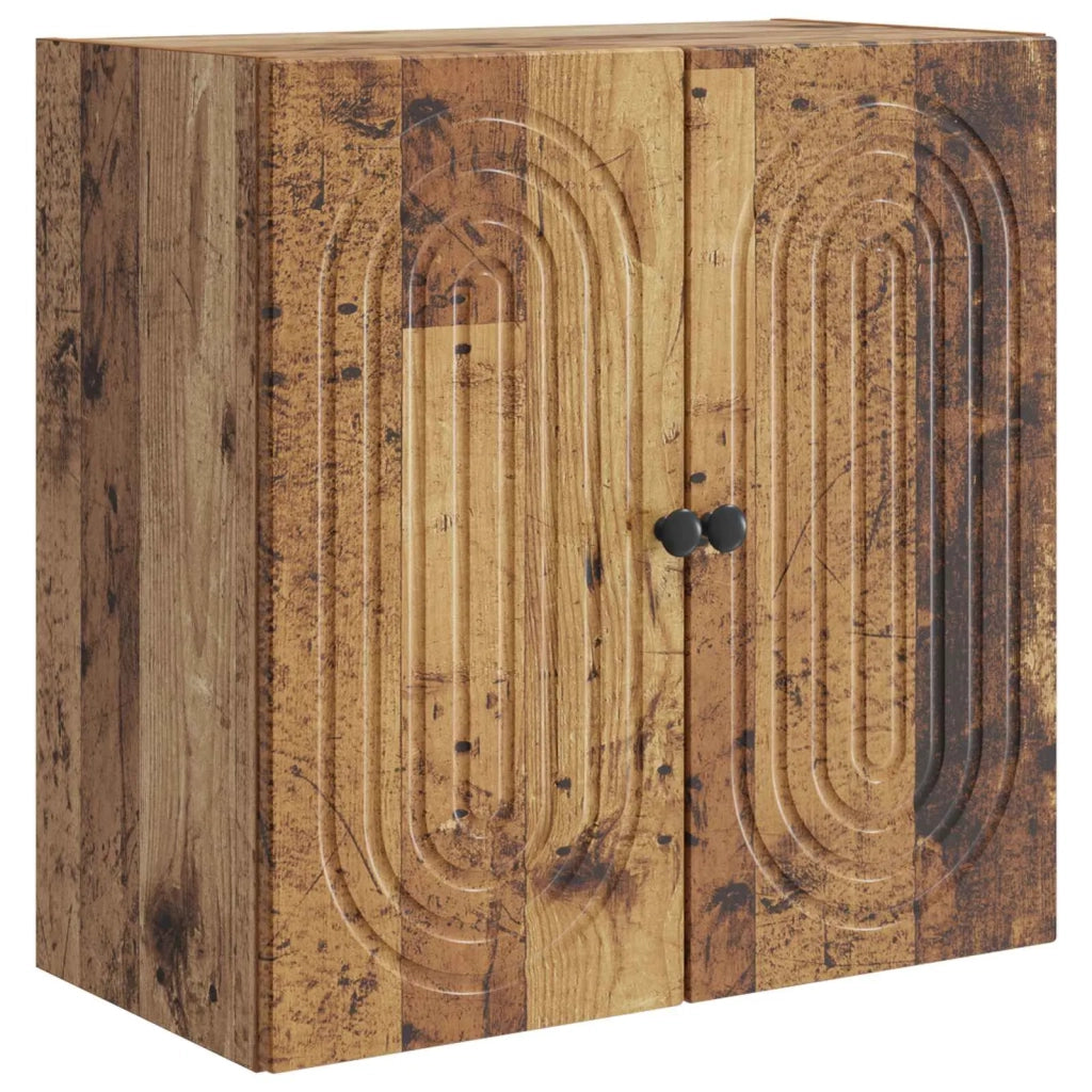Mobiletto a muro Legno antico 59 x 31 x 60 cm