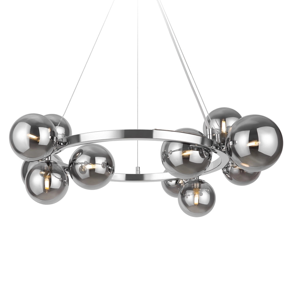 Lampada a sospensione Maytoni Dallas 11 luci cromo