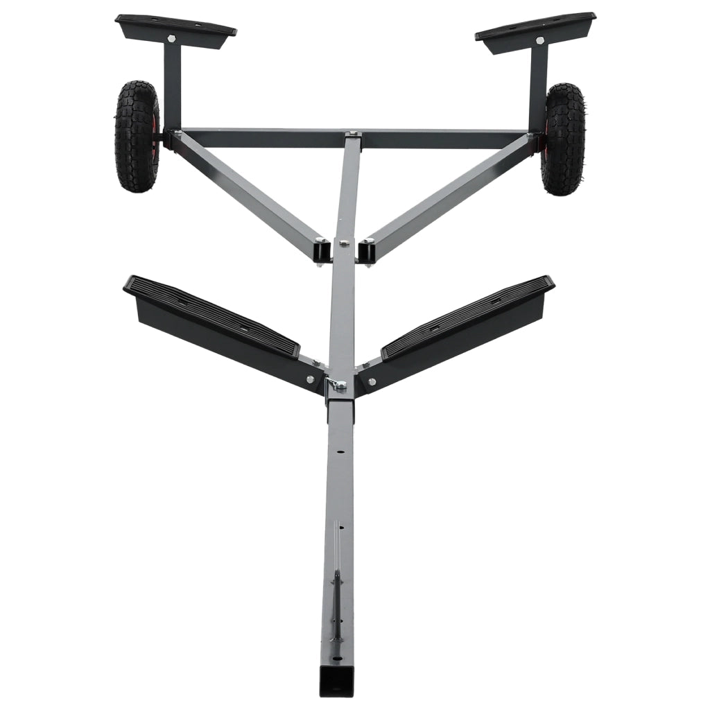Rimorchio Barca 212-302 cm Lunghezza Regolabile 160 kg Acciaio