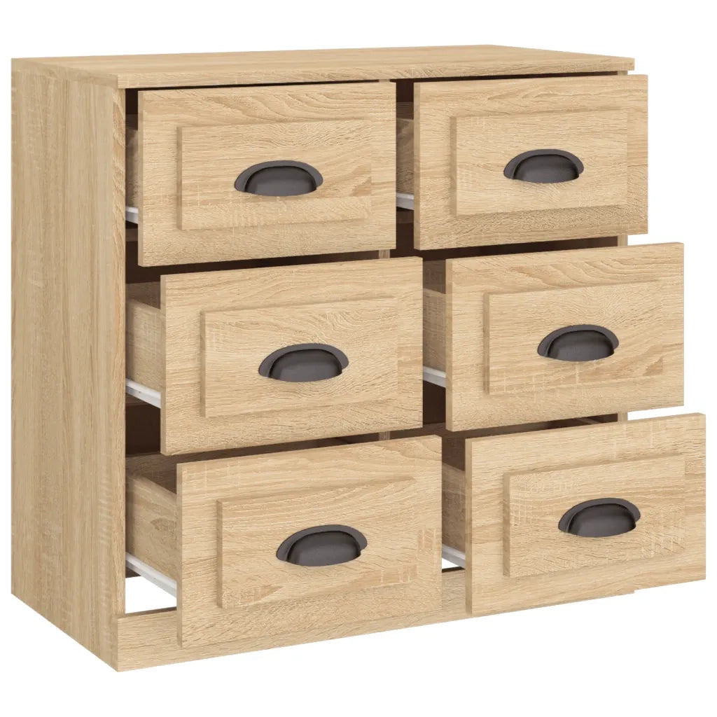 Credenza | Madia | Buffet da pranzo | Armadio da pranzo Rovere Sonoma 70x35,5x67,5 cm in Legno Multistrato