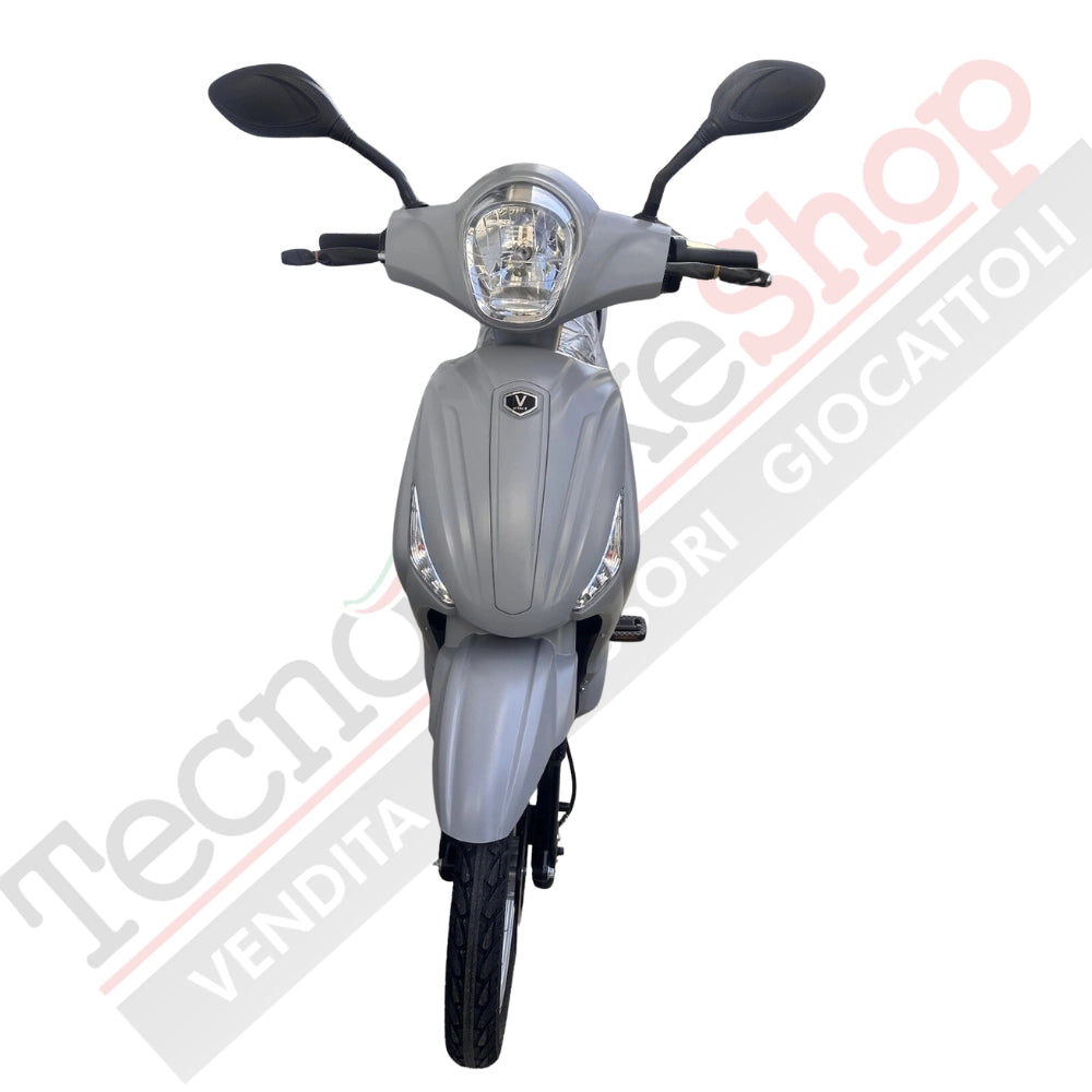 Bici Elettrica Scooter Velocipede Vitale NJT-007 250W  20Ah 48V Batteria a Grafene-Grigio