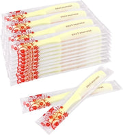 Set di spazzole individuali - Confezione in bulk (100 pezzi) - Adatto per hotel, B&B, rifugi, strutture di accoglienza per senzatetto, case di cura, organizzazioni di beneficenza, chiese