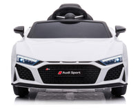 Macchina Elettrica per Bambini 12V con Licenza Audi R8 Sport Bianca