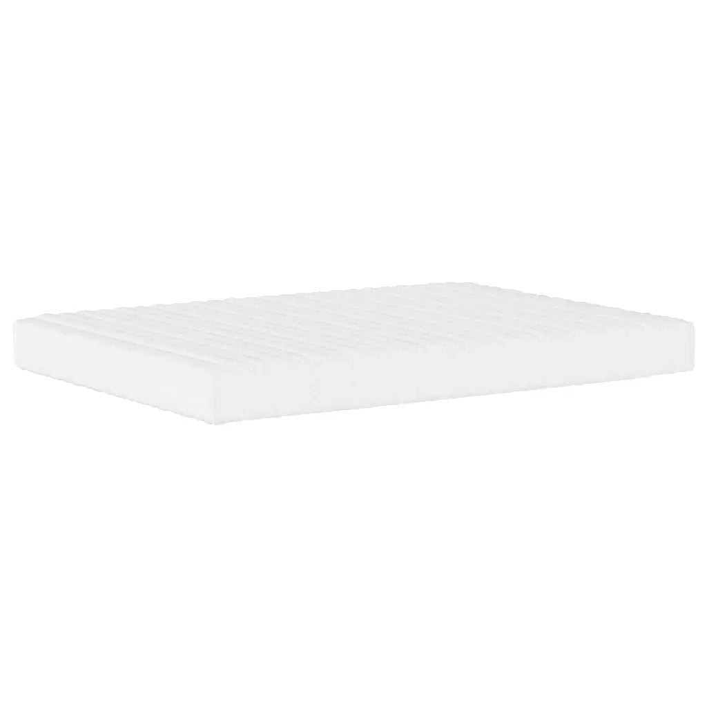 Letto con Materasso Bianco 120x200 cm in Similpelle