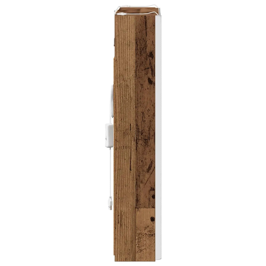 Mobiletto per specchio da Bagno | Armadio da bagno Legno vecchio