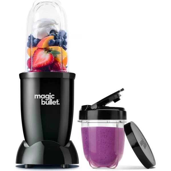 Frullatore nutribullet blender mbr06 potenza 200w caraffa frullatore capacita 500ml black nero