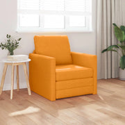 Divano letto Giallo Scuro 74 x 77 x 81 cm Tessuto 4106629