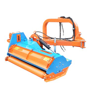 Trincia BCR140 Trincia argini laterale per trattore, larghezza di lavoro 1380 mm, adatta per trattori da 40-70 CV, peso 495 kg – Breckner Germany