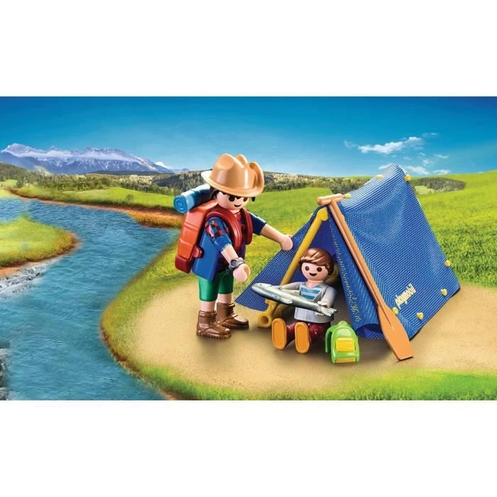 PLAYMOBIL 9323 - Sport e azione - Valigia da campeggio - Novità per il 2020