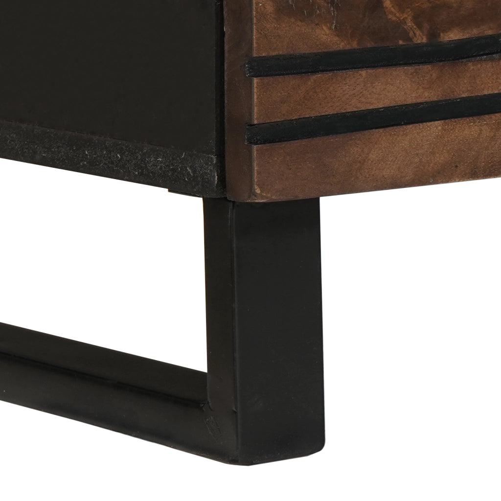 Alto pannello 60x33.5x100 cm in legno massello di mango
