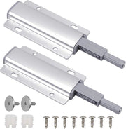 2 Pezzi di Chiusura Magnetica a Spinta per Aprire per Armadi e Cassetti