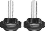 Maniglia a gomito M10 x 45 mm - Manubrio Nero - Plastica/Ferro di carbonio - Trapano/Apparecchiatura meccanica - Impugnatura confortevole - Installazione semplice