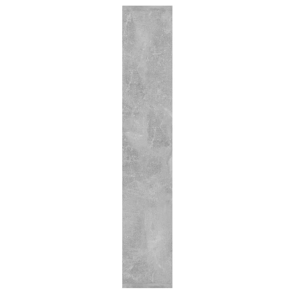 Scaffale a Parete Grigio Cemento 36x16x90 cm in Truciolato cod mxl 33194