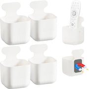 Organizzatore per Marker Magnetici, 4-pack, Piccolo Tray Magnetico per Whiteboard, Scaffale Magnetico per Frigorifero, Cassetto Magnetico, Altro Magnetico