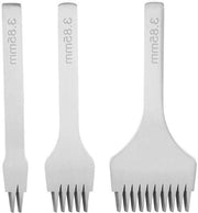 Strumento per forare a punte con set di 3 pezzi - Prong Pitch 2,7 mm/3,0 mm/3,38 mm