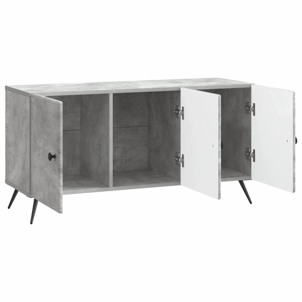 Mobile TV Grigio Cemento 99 x 34,5 x 50 cm Legno ingegnerizzato 895638