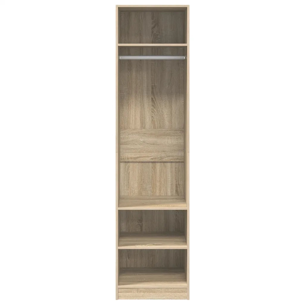 Armadio Rovere Sonoma 50x50x200 cm in Legno Multistrato 800237