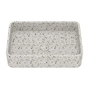 Lavabo da appoggio rettangolare 500x325x120 mm con piletta inclusa