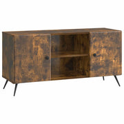 Mobile TV Rovere Fumo 102 x 34,5 x 50 cm Legno ingegnerizzato