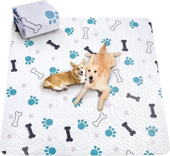 Puppy sottofondo assorbente 182 x 182 cm - antiscivolo - pannelli di allenamento - cani conigli cavie - incontinenti animali anziani