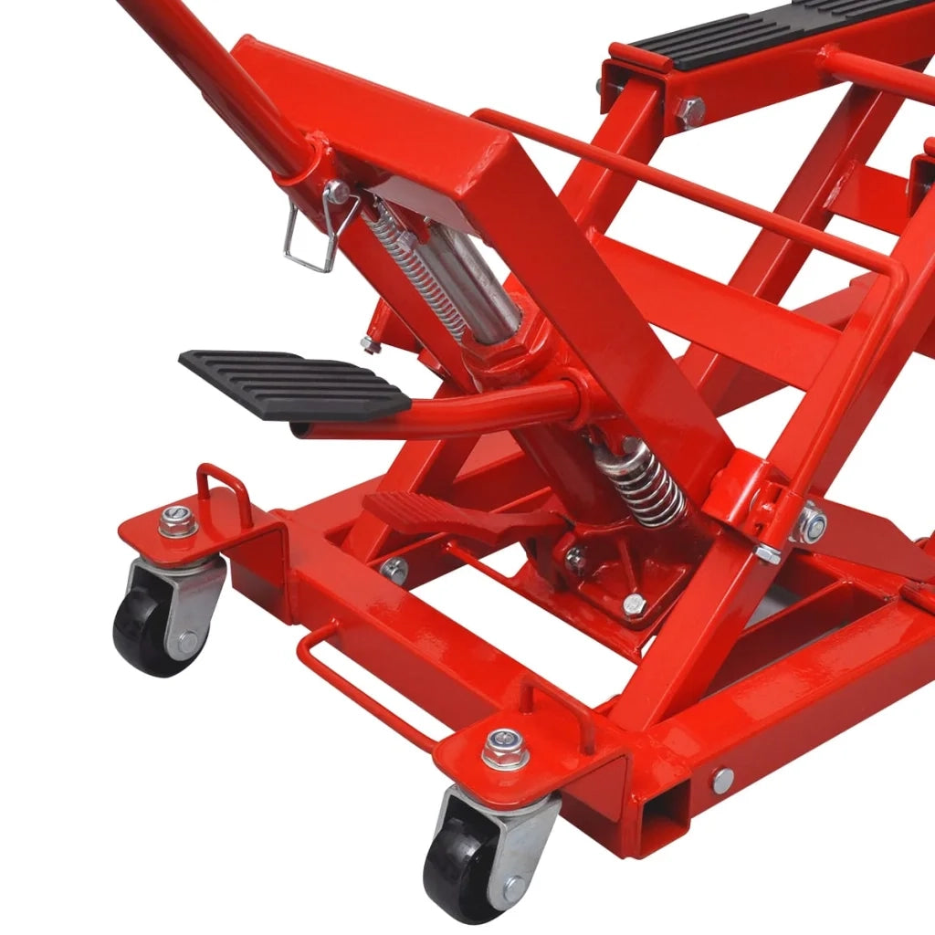Martinetto Idraulico per Motociclette/ATV 680 kg Rosso CFW2541378