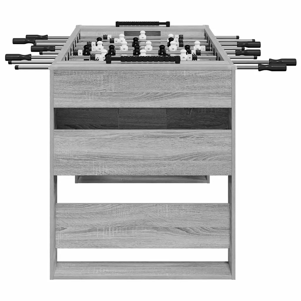 Tavolo da Foosball Sonoma grigia 146,5 x 74 x 85 cm CFW4526494