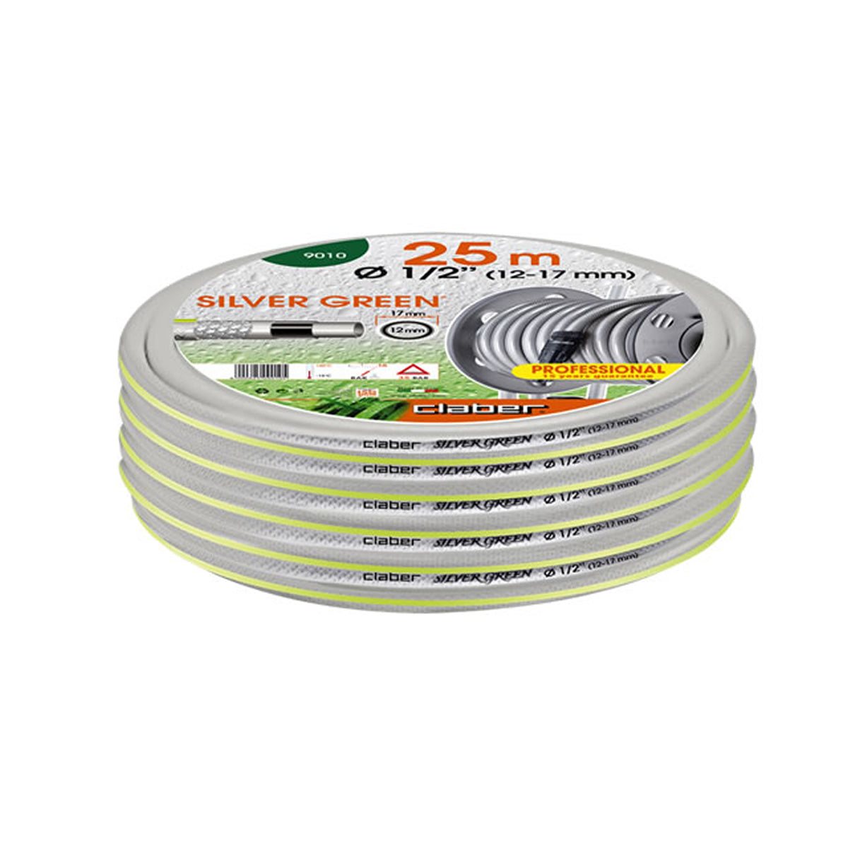 Tubo silvergreen diametro 12 metri 50 claber 9011