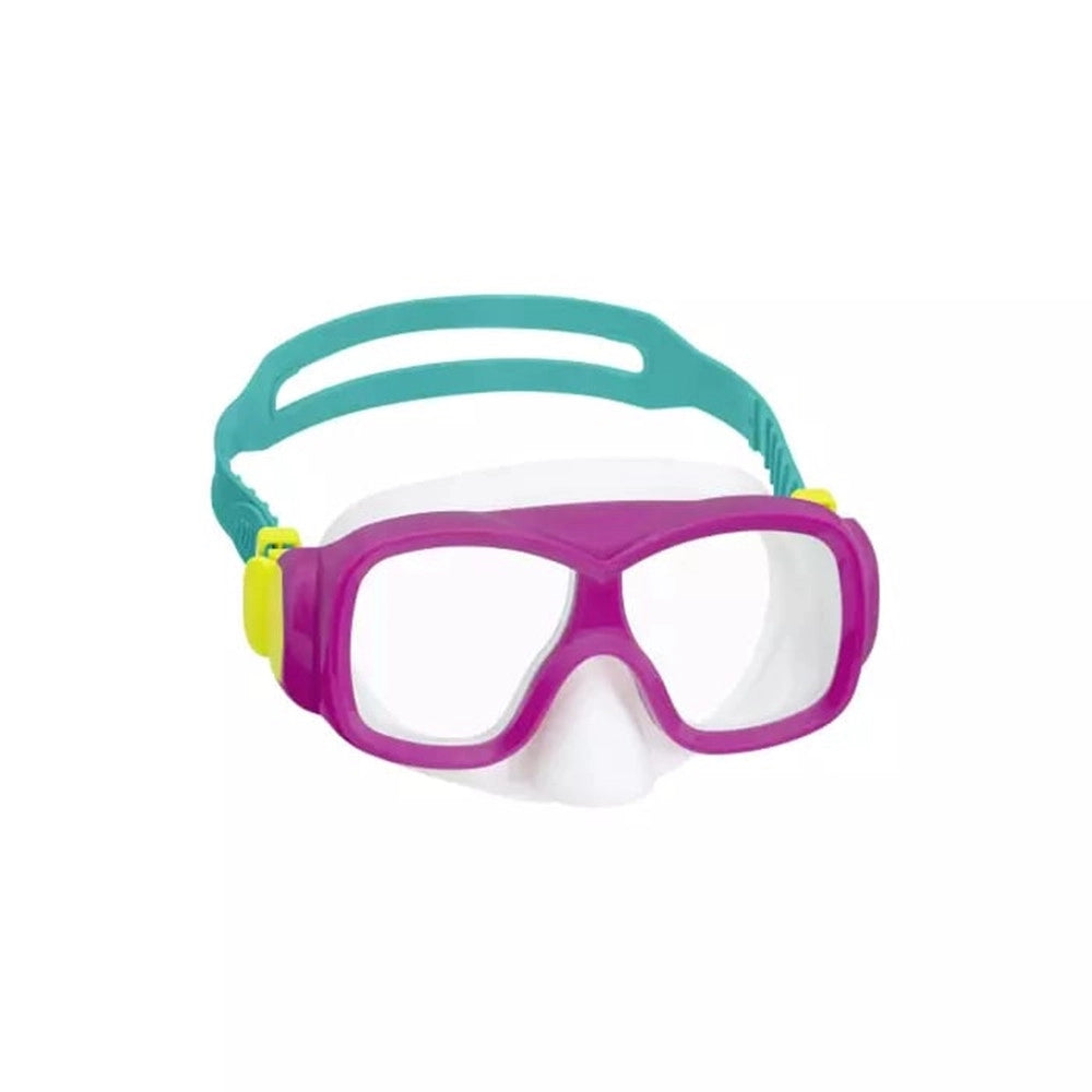 Trade Shop - Set Maschera Boccaglio Pinne Snorkeling Freestyle 7-14 Anni Piscina Mare 25019 -