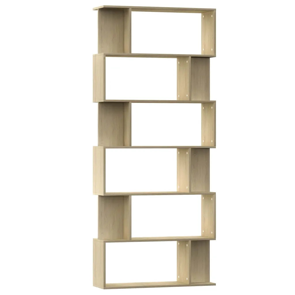 Libreria/Divisorio Rovere Sonoma 80x24x192 cm Legno Ingegnerizzato 800093