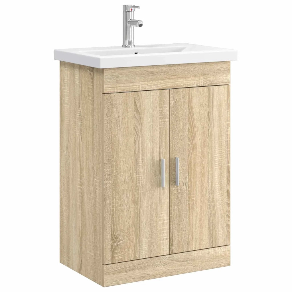Set di mobili per il bagno Rovere Sonoma 61 x 40 x 84,5 cm 3404352