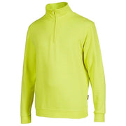 U-Power WEY295YY Tautra Felpa da Lavoro Mezza Zip 50% Cotone 50% Poliestere 280 gr-m² colore Giallo Fluo