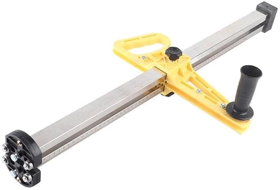 Taglierino per gesso - 7 supporti - due lame - comando manuale - acciaio inossidabile - 20-600 mm - taglio rapido - per piastrelle di cartone KT.