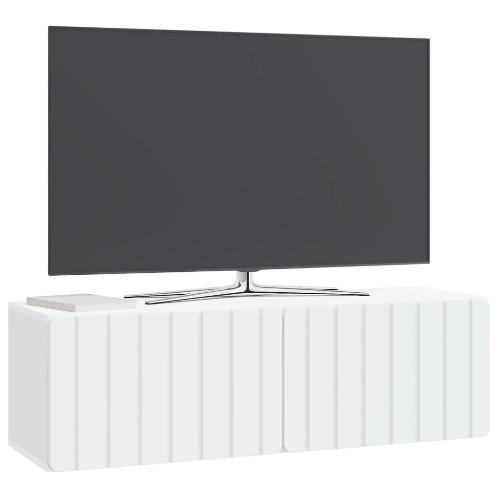 Mobile Porta TV da Muro Bianco 98 x 31 x 30 cm 898385