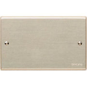 MAGIC - PLACCA CIECA IN ALLUMINIO ANODIZZATO - FISSAGGIO CON VITI SU SUPPORTO 503R - 2PZ