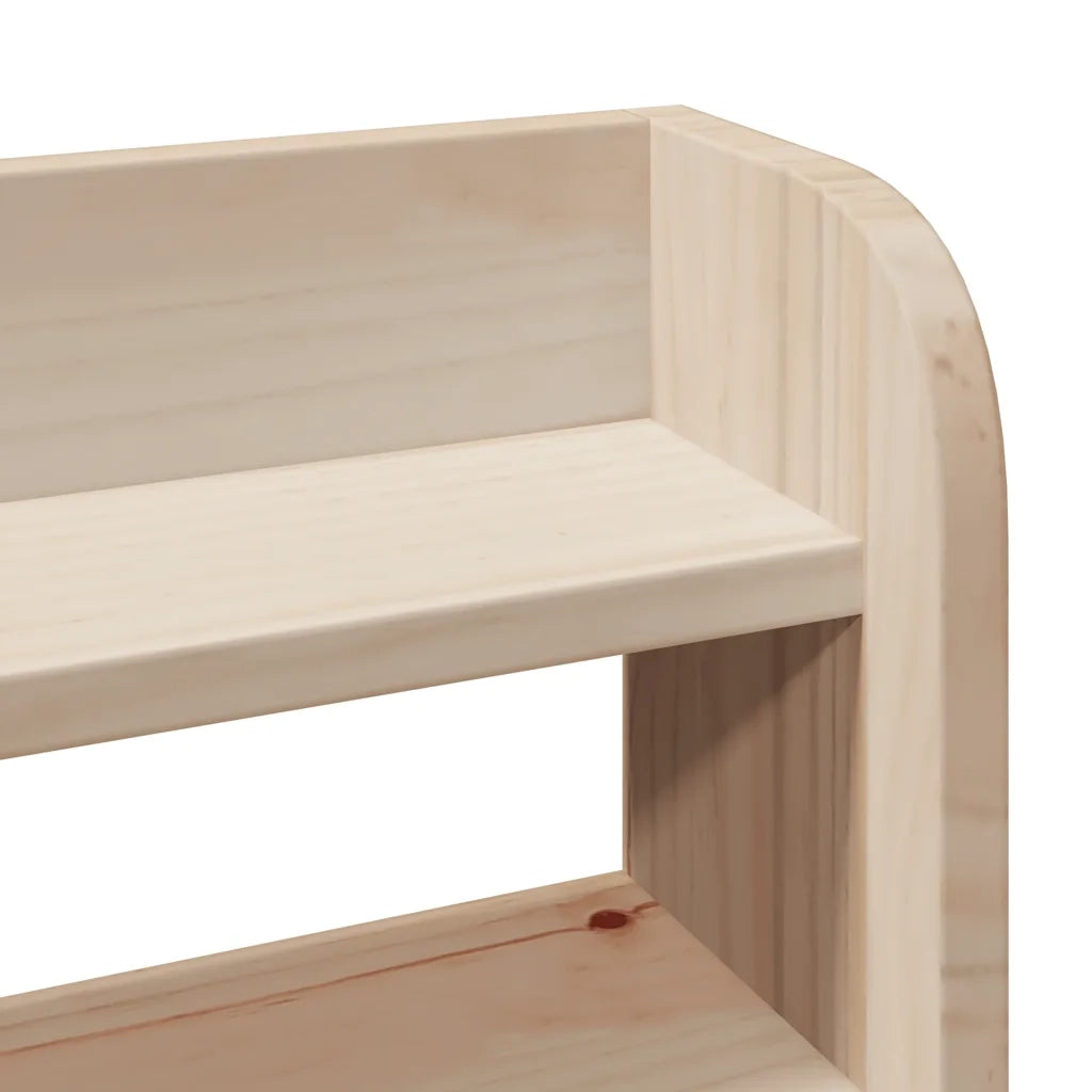 vidaXL Giroletto con Testiera 160x200 cm in Legno Massello di Pino