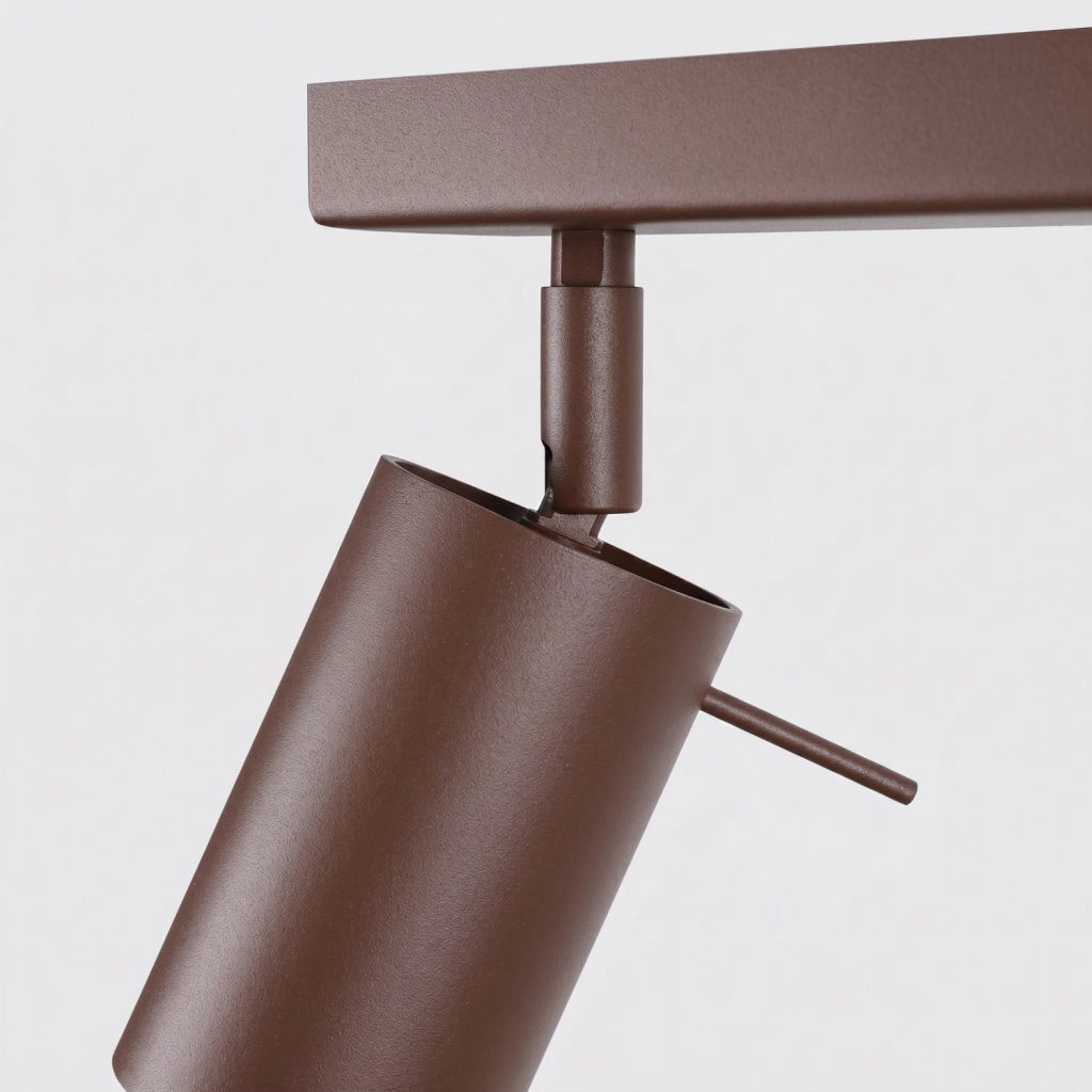Plafoniera RING 3L marrone