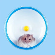 Pompa di plastica per hamster e cavia - rotazione silenziosa - 14 cm - colore casuale