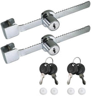 Tandwielslot con 4 chiavi - Slot per vetrine - Slot per terrazze - Resistenente allo shock - Raccordo in zinco duraturo - Slot in vetro