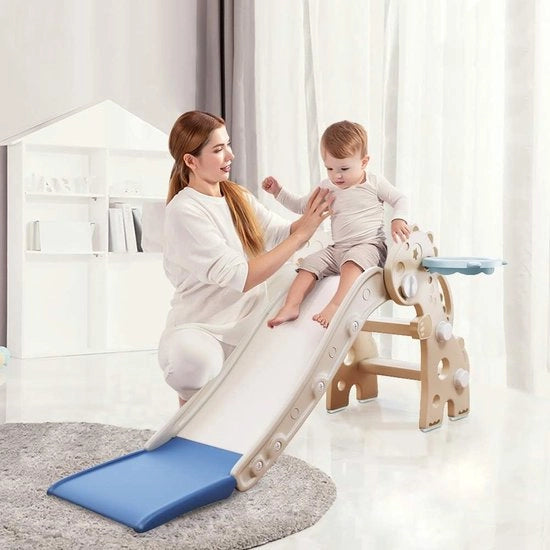 Scivolo per bambini di 1-4 anni - Area di gioco interna - Bianco